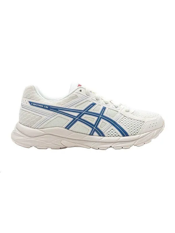 Кроссовки gel-contend 4 'white blue' Asics — изображение 2 из 4, белый/синий