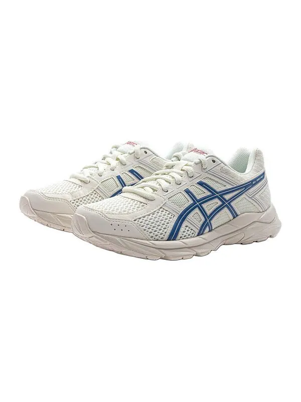Кроссовки gel-contend 4 'white blue' Asics — изображение 3 из 4, белый/синий