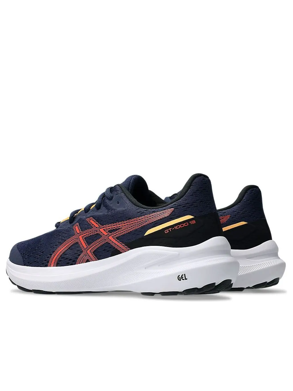 Кроссовки (GS) ASICS GT-1000 13 'Midnight Flash Red' — изображение 4 из 7, черный