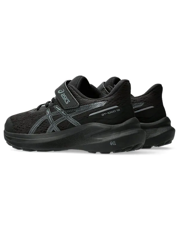 Кроссовки gt-1000 13 'black steel grey' Asics — изображение 4 из 4, черный/серый