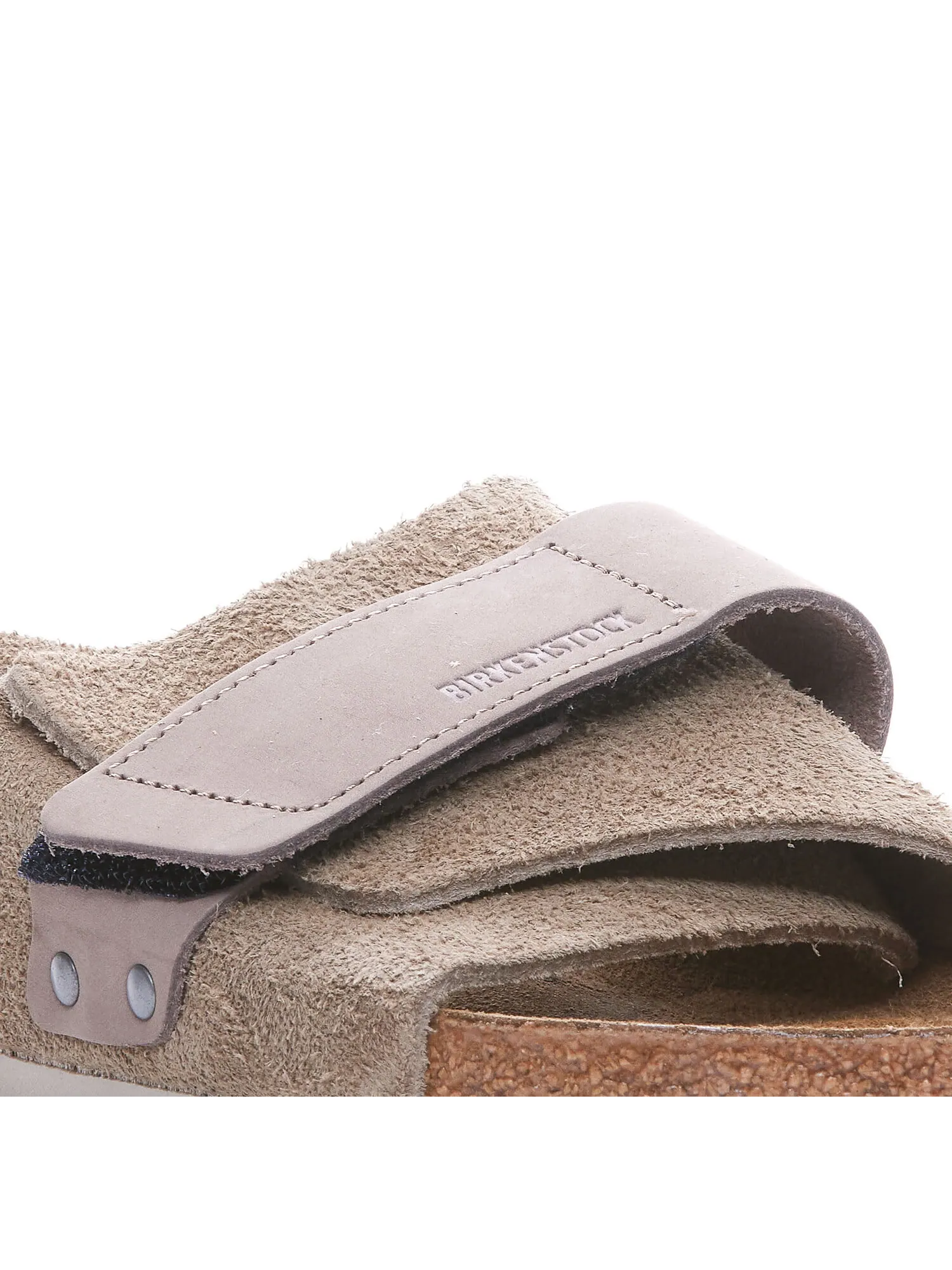 Сандалии Birkenstock Kyoto Nubuck-Suede Leather узкие — изображение 2 из 4, тауп