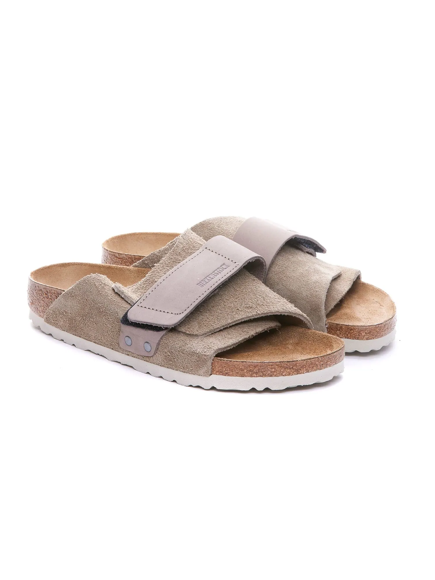 Сандалии Birkenstock Kyoto Nubuck-Suede Leather узкие — изображение 3 из 4, тауп