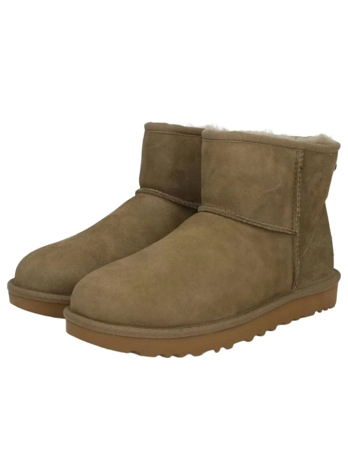 (WMNS) Сапоги UGG Classic Mini II 'Antilope' — изображение 2 из 4, коричневый