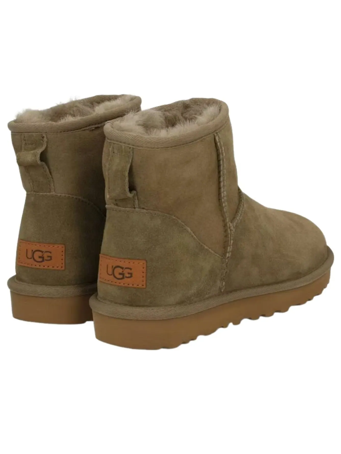(WMNS) Сапоги UGG Classic Mini II 'Antilope' — изображение 3 из 4, коричневый