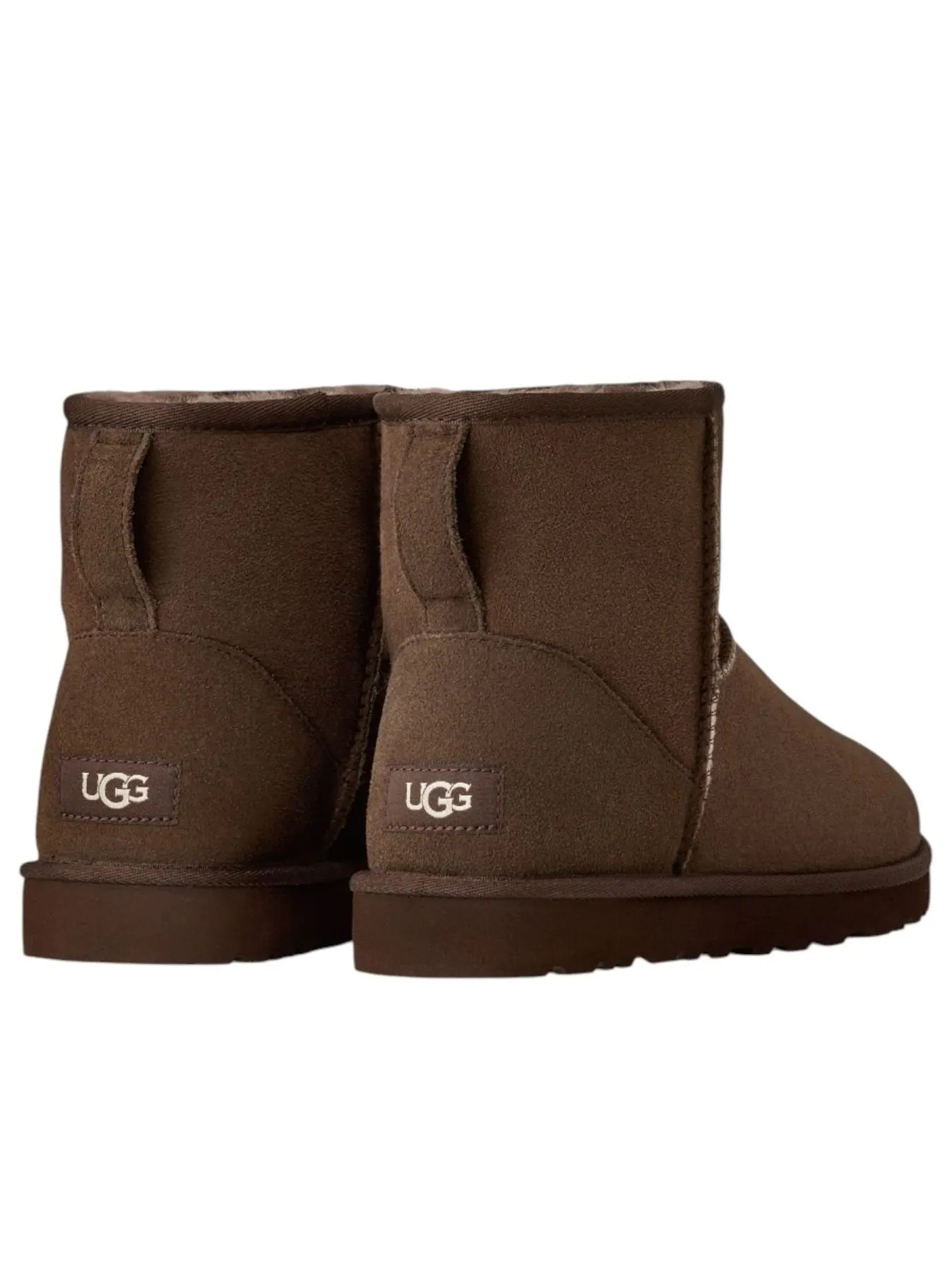 Ботинки (WMNS) UGG Classic Mini II Boots 'Cocoa Brown' — изображение 3 из 5, коричневый