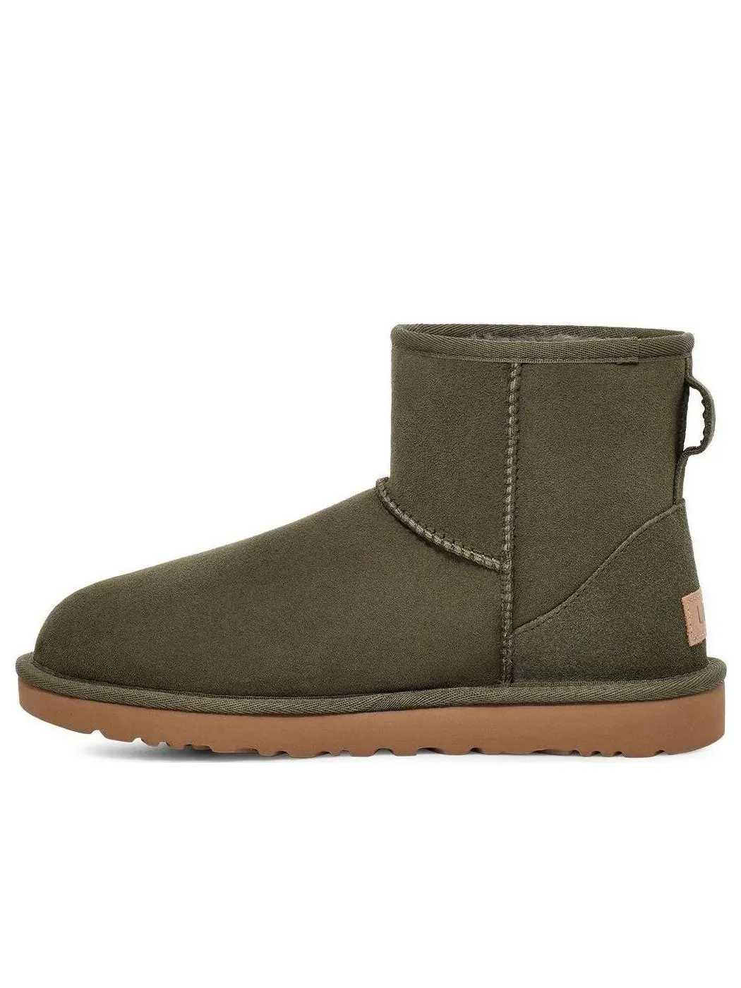(WMNS) Ботинки UGG Classic Mini II 'Forest Night' — изображение 1 из 6, зеленый