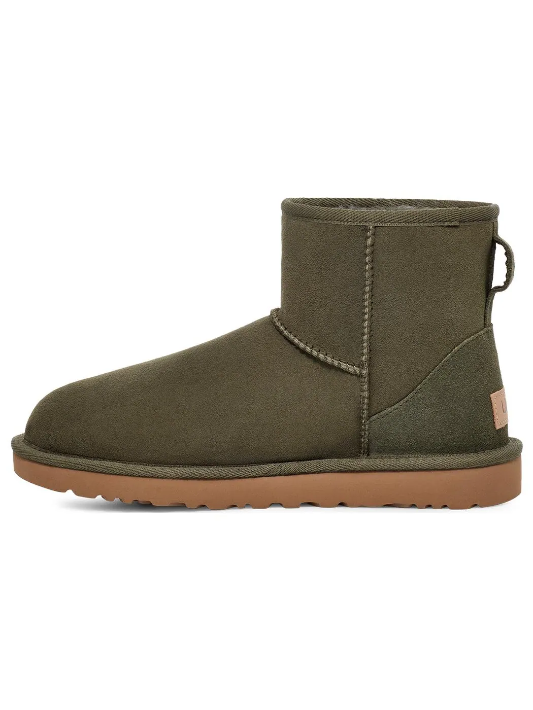 (WMNS) Ботинки UGG Classic Mini II 'Forest Night' — изображение 2 из 6, зеленый
