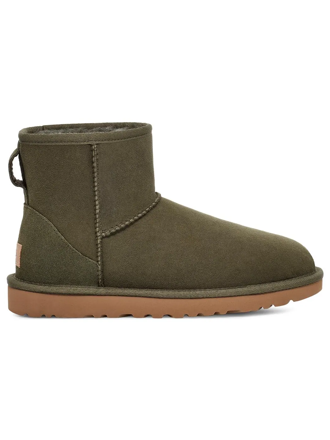 (WMNS) Ботинки UGG Classic Mini II 'Forest Night' — изображение 3 из 6, зеленый