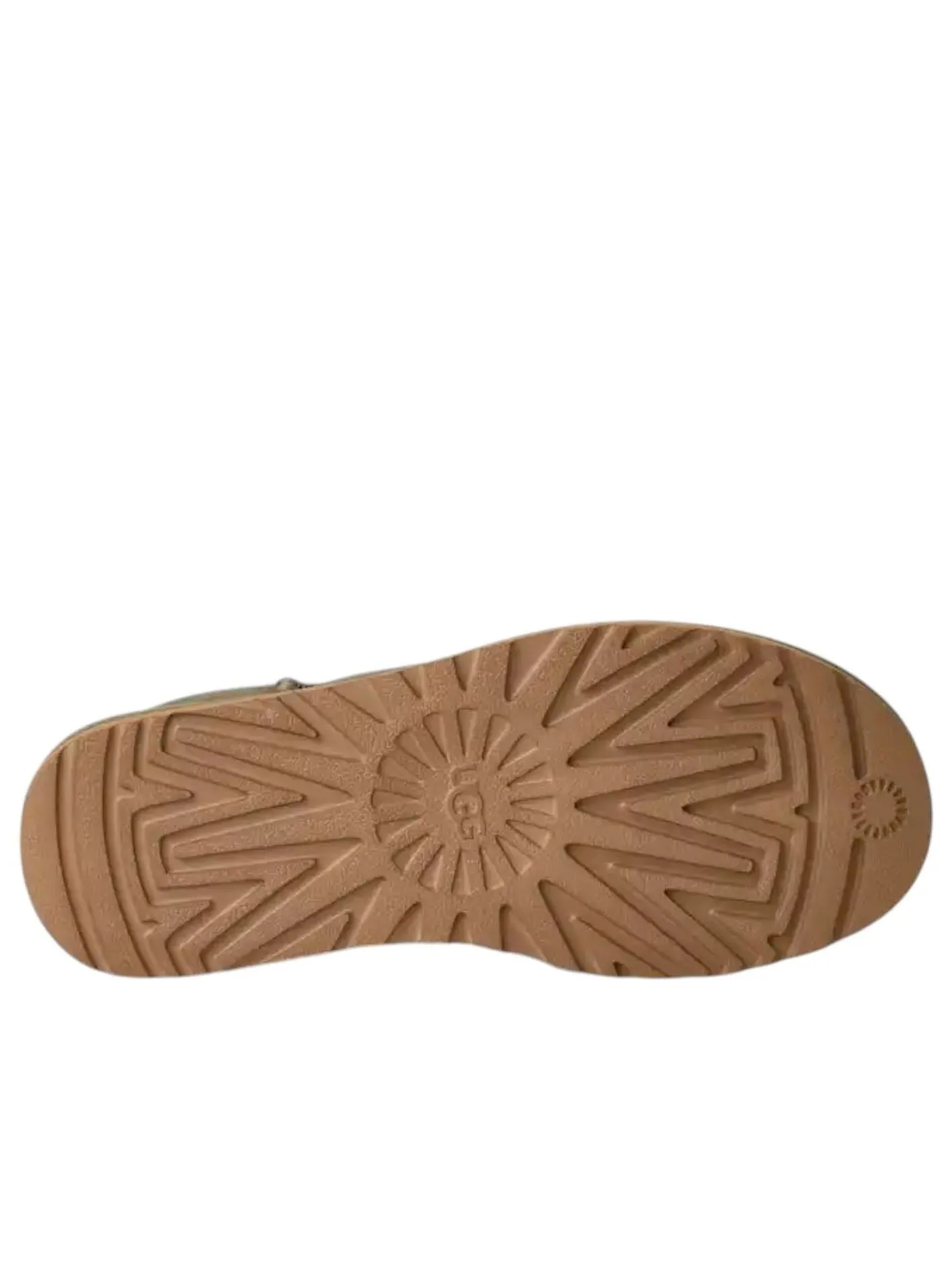(WMNS) UGG Classic Mini II 'Moss Green' — изображение 5 из 6, зеленый
