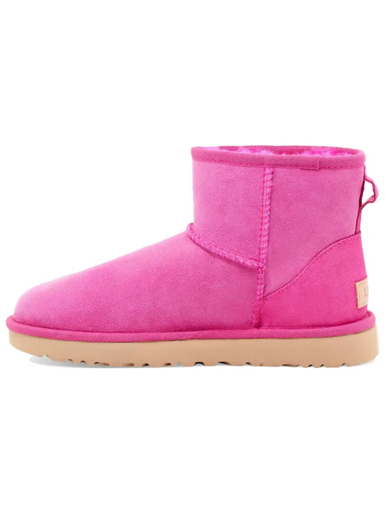 Угги UGG Classic Mini II Boot — изображение 1 из 6, ярко-розовый