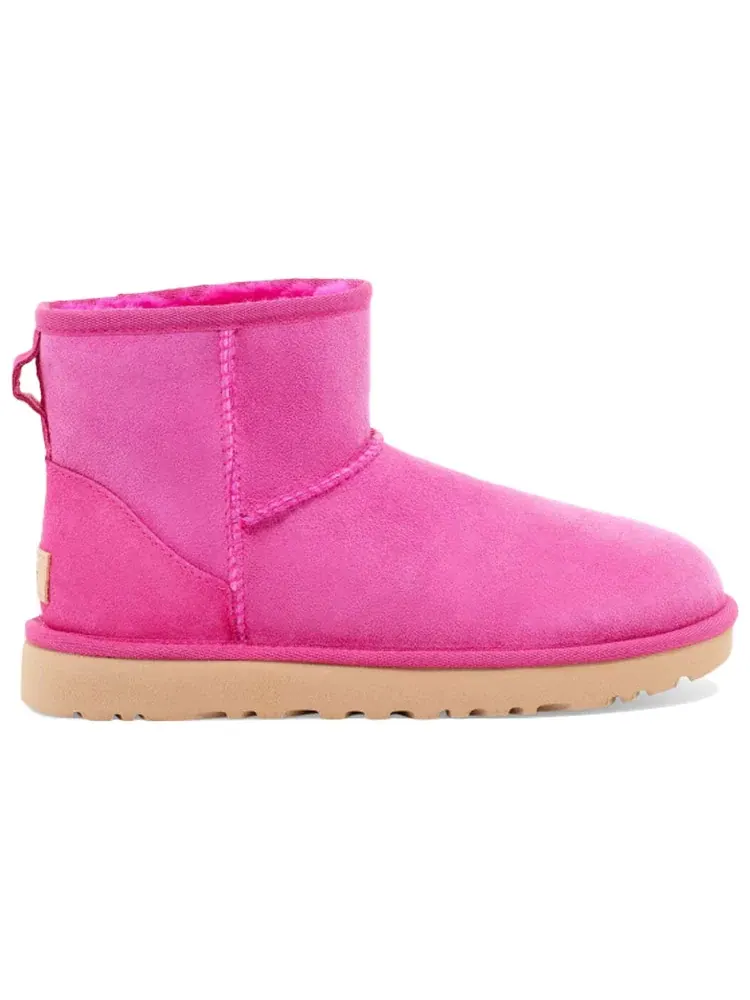 Угги UGG Classic Mini II Boot — изображение 2 из 6, ярко-розовый