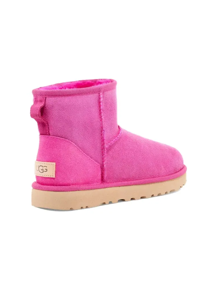 Угги UGG Classic Mini II Boot — изображение 4 из 6, ярко-розовый