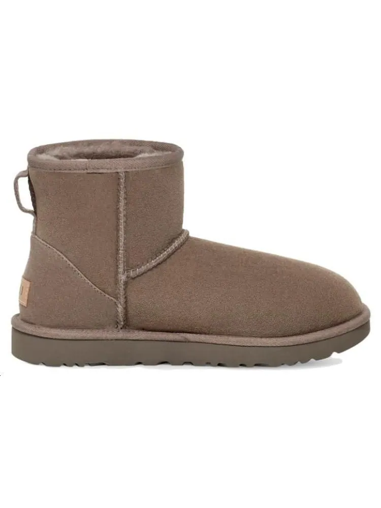 Угги (WMNS) UGG Classic Mini II Boot 'Smoke Plume' — изображение 3 из 6, коричневый