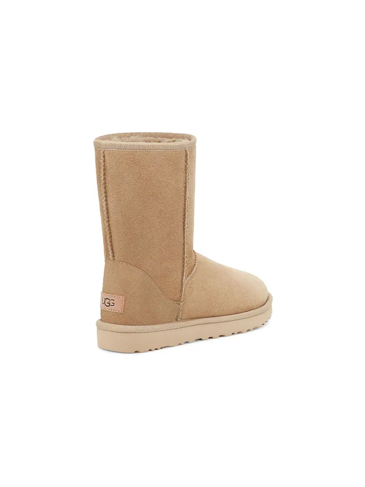 (WMNS) UGG Classic Short II 'Mustard Seed' — изображение 4 из 6, горчичный