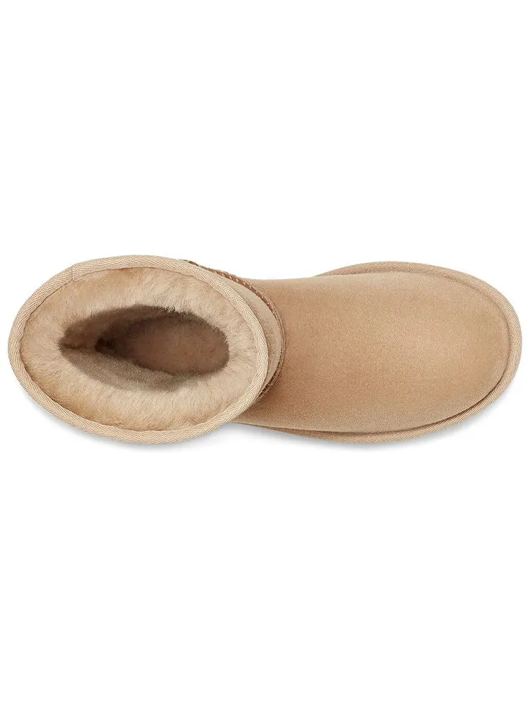 (WMNS) UGG Classic Short II 'Mustard Seed' — изображение 5 из 6, горчичный