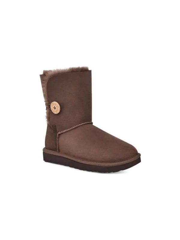Ботинки зимние UGG Bailey Button II — изображение 3 из 4, коричневый
