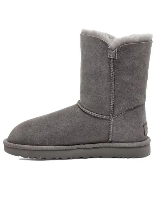 Ботинки зимние UGG WMNS Bailey Button II Gray — изображение 1 из 7, серый