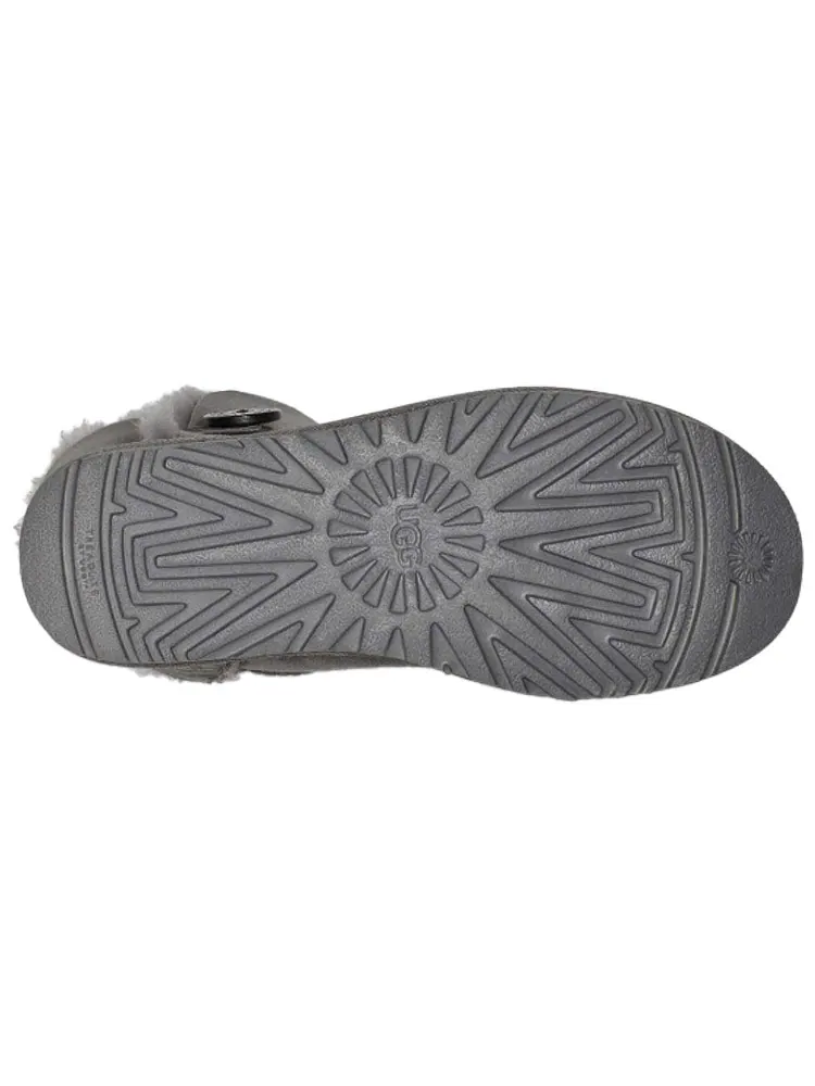 Ботинки зимние UGG WMNS Bailey Button II Gray — изображение 7 из 7, серый