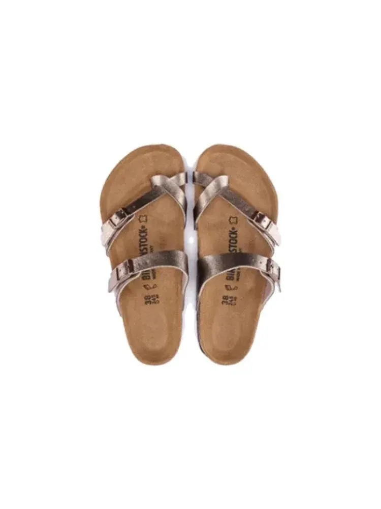 Шлепанцы Birkenstock Mayari Birko-Flor 'Graceful Taupe' 1016408 — изображение 5 из 5, серебряный