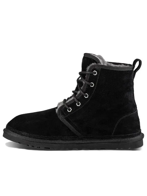 Зимние ботинки мужские Ugg с флисовой подкладкой — изображение 1 из 4, черный