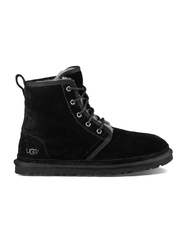 Зимние ботинки мужские Ugg с флисовой подкладкой — изображение 3 из 4, черный
