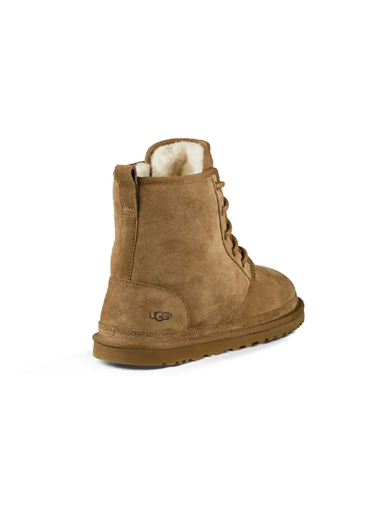 Мужские зимние ботинки UGG Harkley замшевые средней высоты — изображение 5 из 7, коричневый