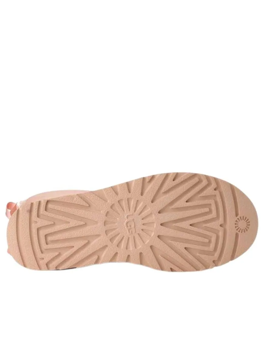 (WMNS) UGG Mini Bailey Bow II 'Beige Blush' — изображение 5 из 5, бежевый