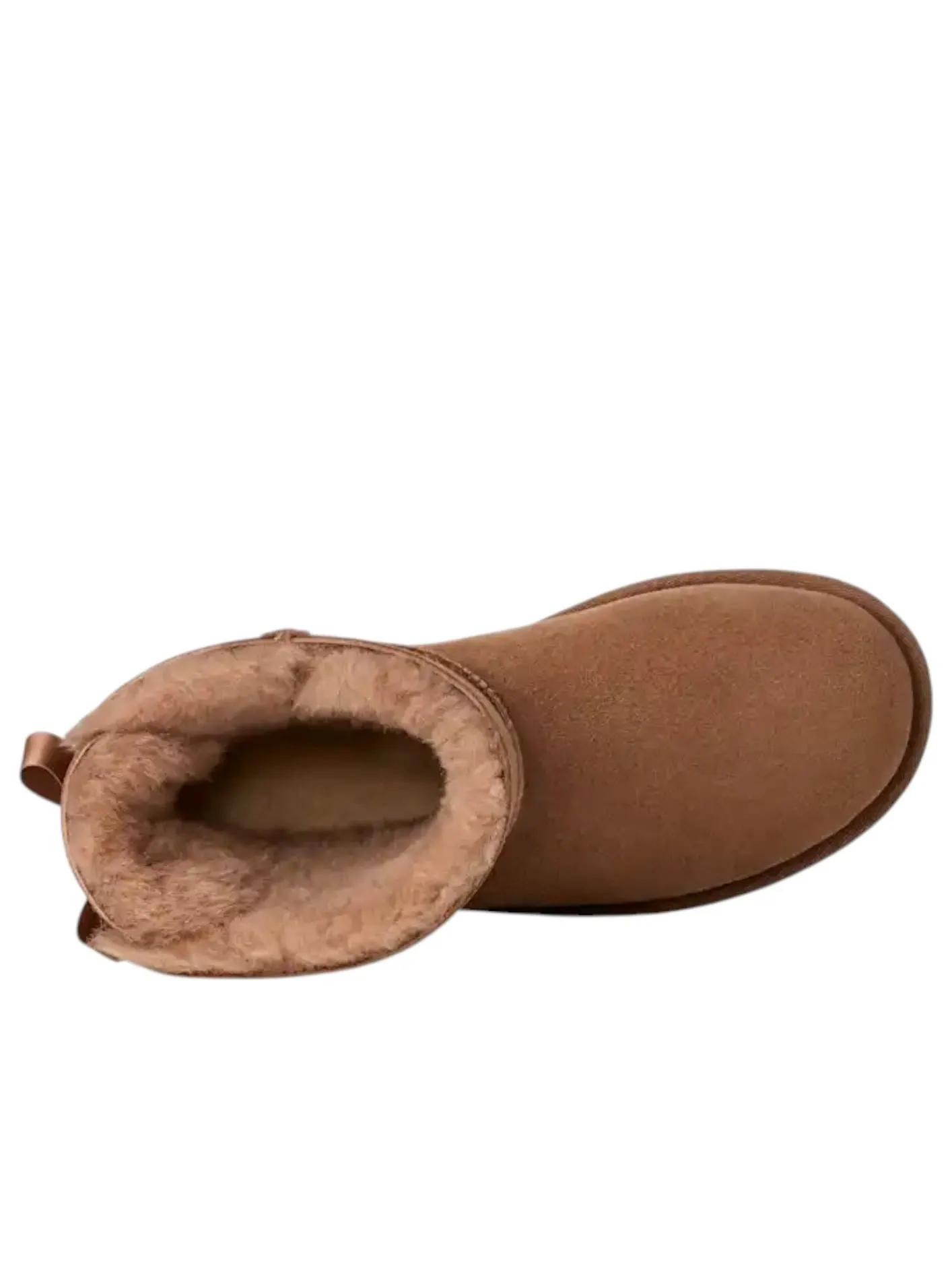 Угги (WMNS) UGG Mini Bailey Bow II 'Rocky Oak' — изображение 4 из 6, коричневый