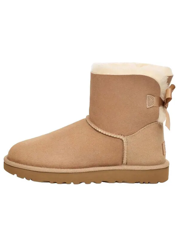 Кроссовки мини бейли бант ii Ugg — изображение 1 из 4, бежевый