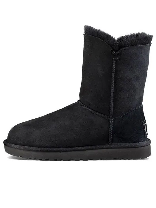 Ботинки зимние UGG WMNS Classic Bling Button — изображение 1 из 7, черный