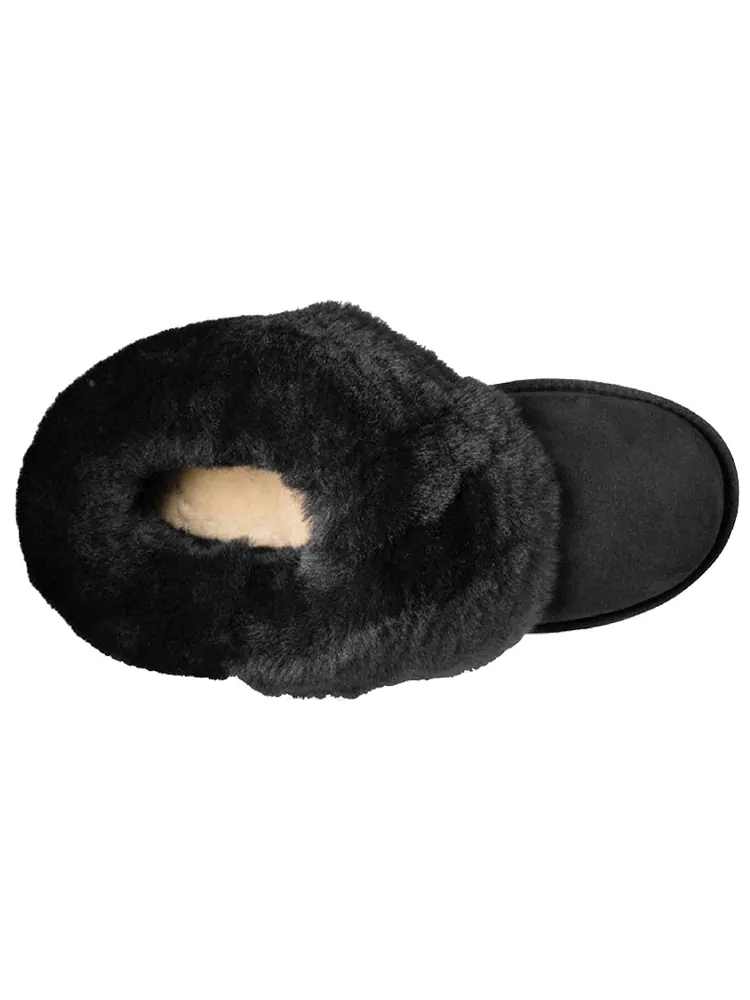 Ботинки зимние UGG WMNS Classic Bling Button — изображение 6 из 7, черный