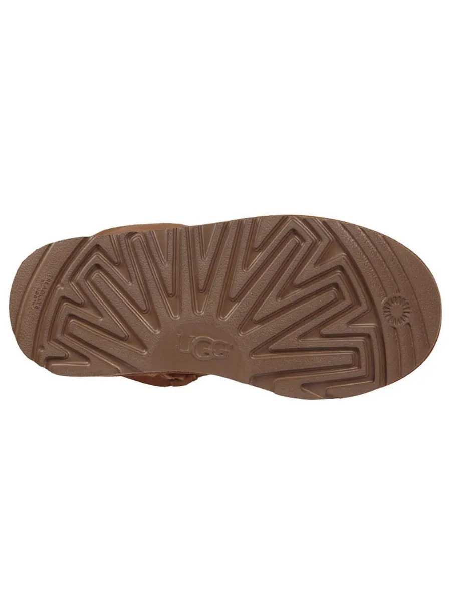Зимние ботинки UGG Bailey Bow II Kids — изображение 6 из 6, коричневый