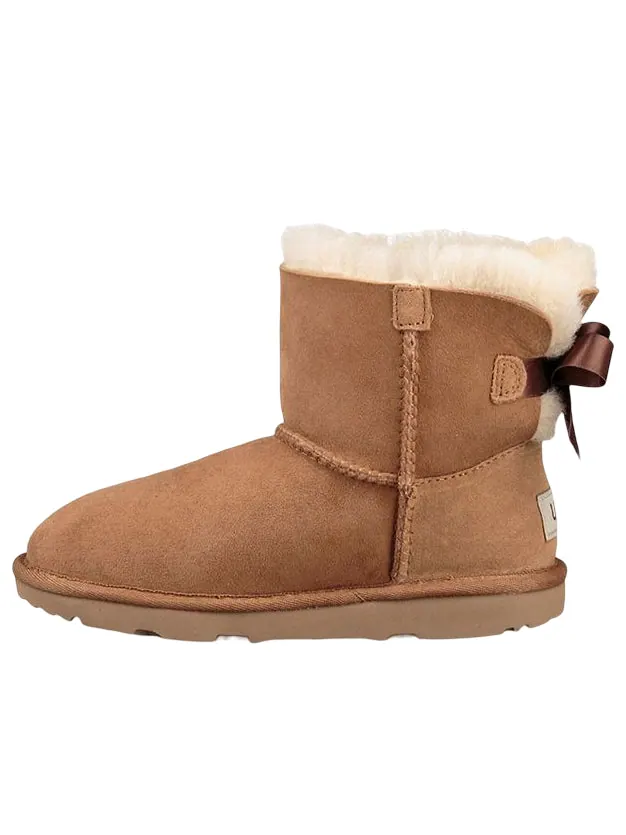 Зимние ботинки UGG Mini Bailey Bow II (Big Kids) Chestnut — изображение 1 из 6, коричневый