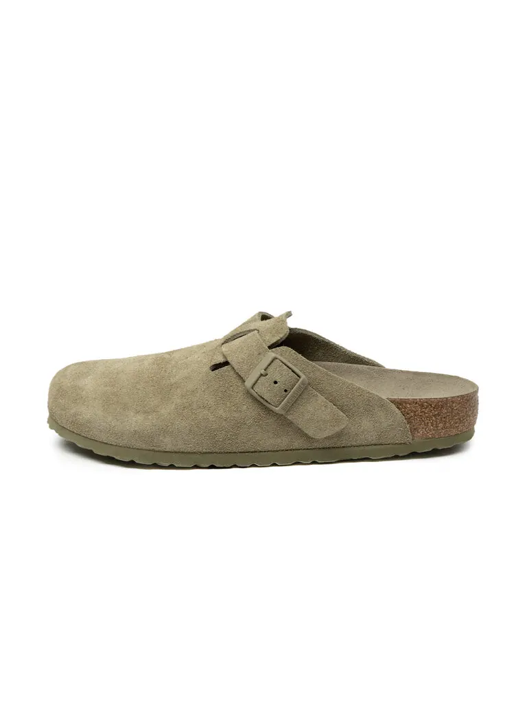 Мюли Birkenstock Boston Soft Footbed Faded Khaki — изображение 4 из 4, хаки