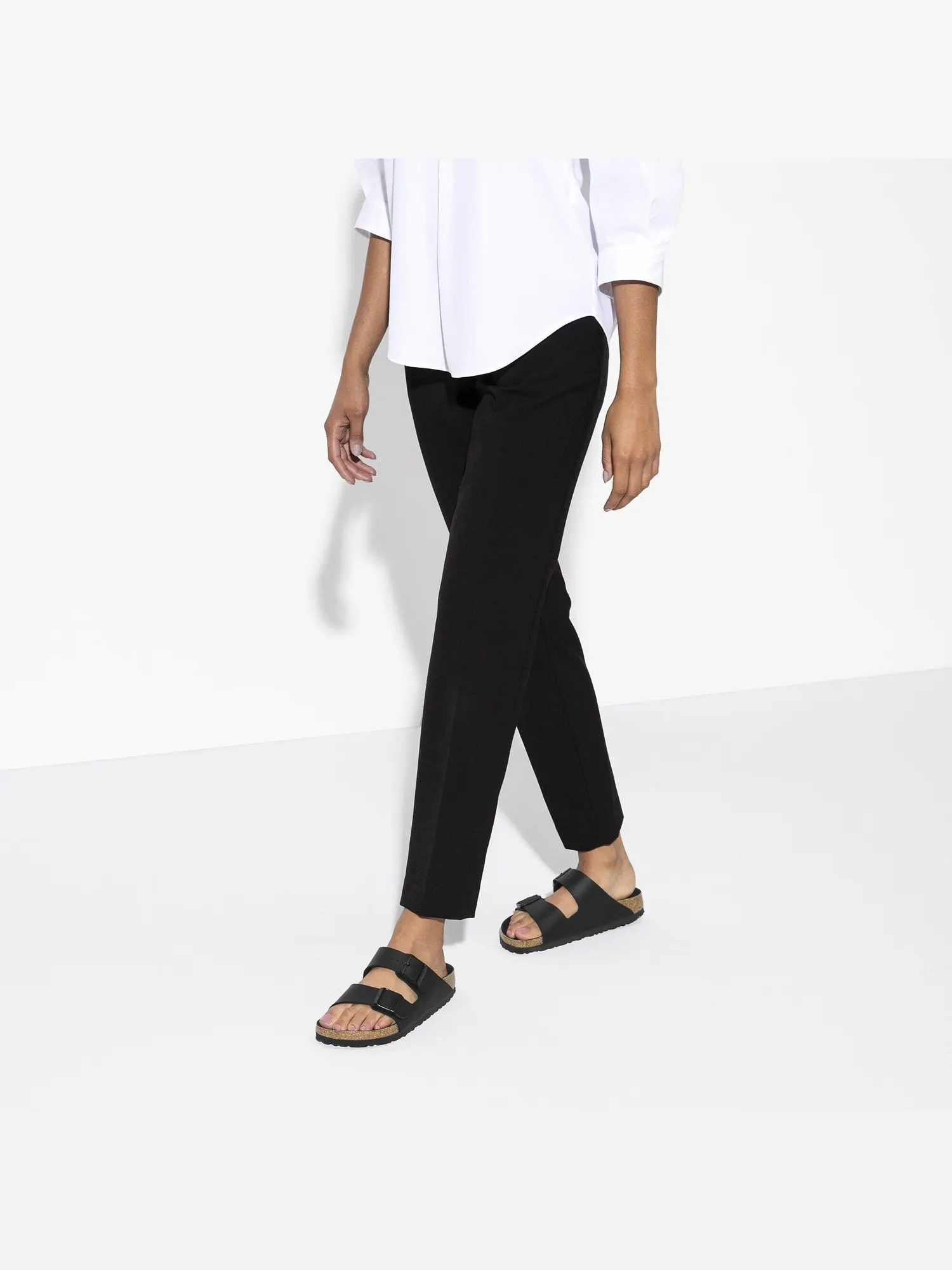 Сандалии Birkenstock Arizona Birko-Flor узкие — изображение 5 из 13, черный