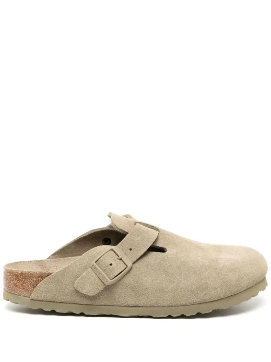 Мюли Birkenstock Boston Soft Footbed узкие — изображение 1 из 4, хаки