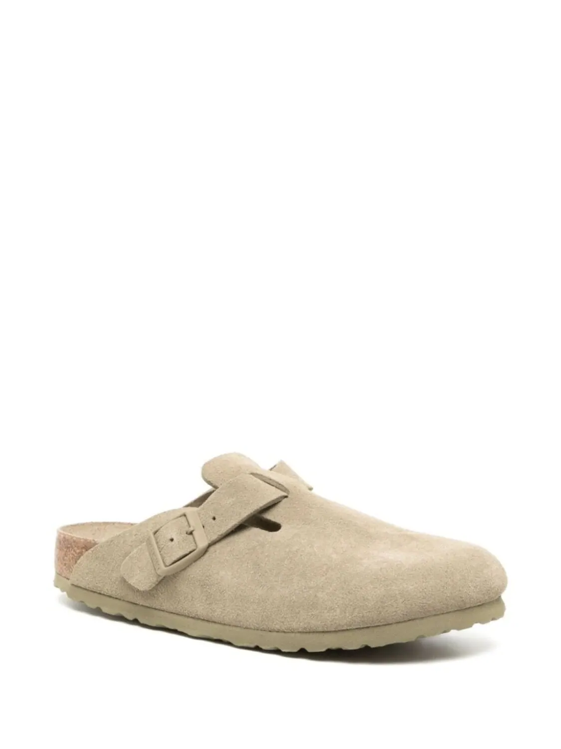 Мюли Birkenstock Boston Soft Footbed узкие — изображение 2 из 4, хаки