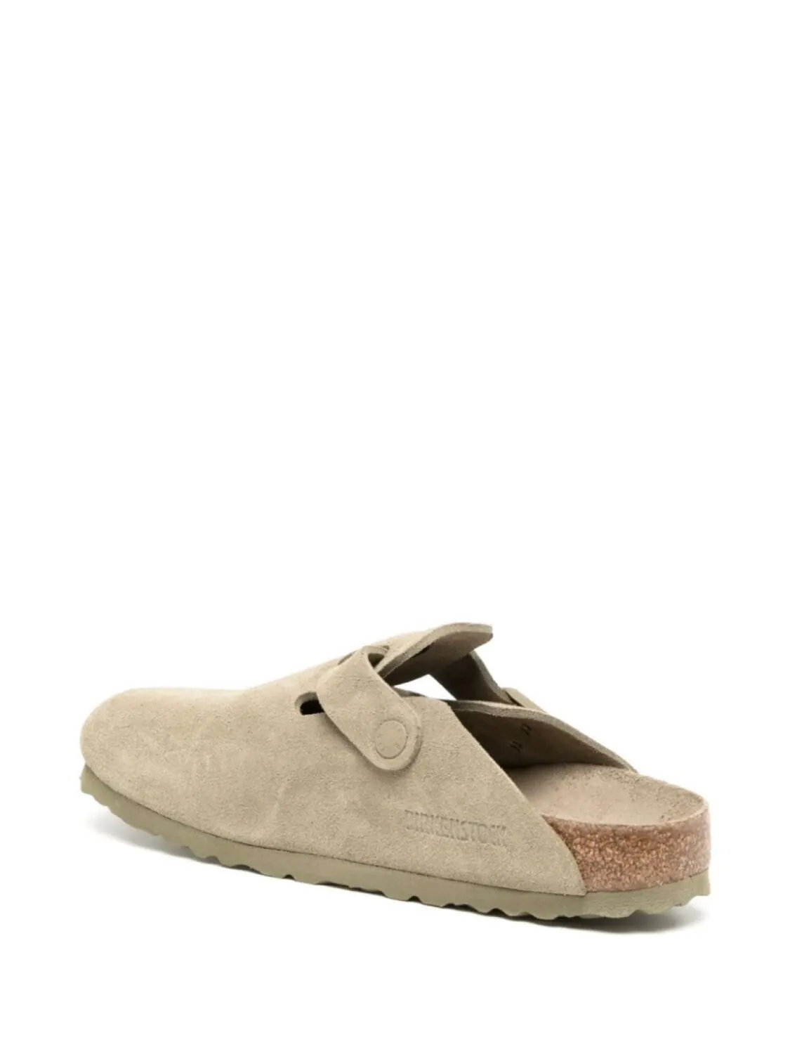 Мюли Birkenstock Boston Soft Footbed узкие — изображение 3 из 4, хаки
