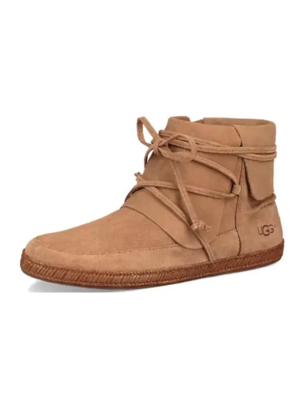 Кроссовки, сапоги из искусственного меха Ugg — изображение 3 из 4, коричневый