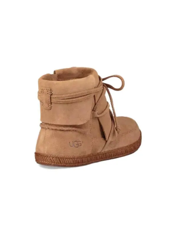 Кроссовки, сапоги из искусственного меха Ugg — изображение 4 из 4, коричневый