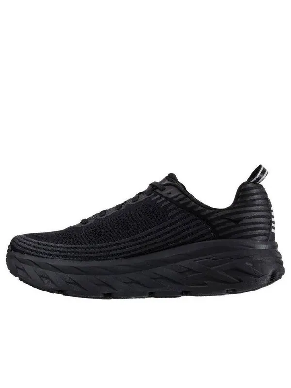 Кроссовки bondi 6 wide 'triple black' Hoka One One — изображение 1 из 4, черный
