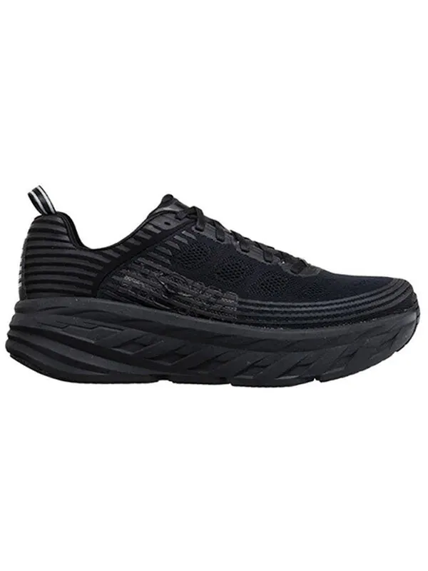Кроссовки bondi 6 wide 'triple black' Hoka One One — изображение 2 из 4, черный