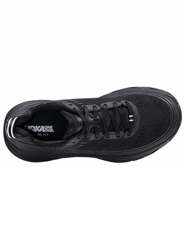 Кроссовки bondi 6 wide 'triple black' Hoka One One — изображение 3 из 4, черный
