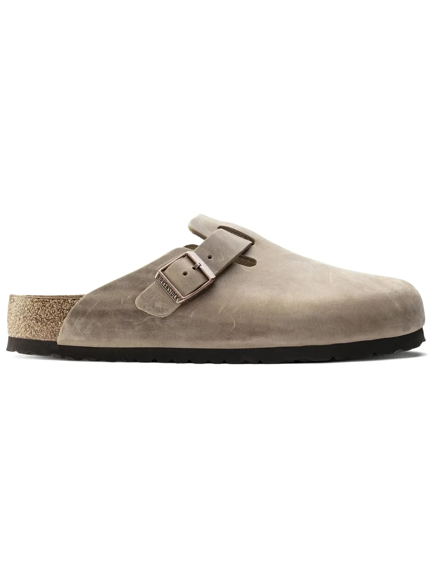 Сандалии Birkenstock Boston Soft Footbed — изображение 2 из 6, бежевый