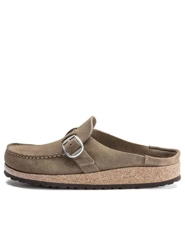Тапочки buckley suede leather 'gray taupe' Birkenstock