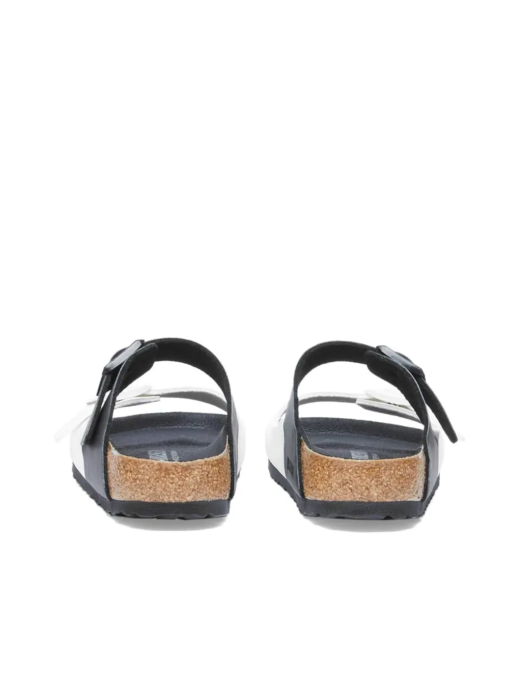 Сандалии Birkenstock Arizona Split Birko-Flor черный/белый — изображение 3 из 5