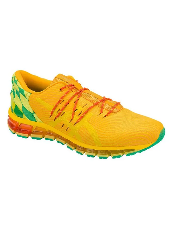 Кроссовки гель квант 360 Asics — изображение 2 из 4, желтый