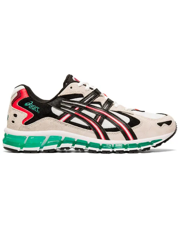 Кроссовки гель каяно 5 360 Asics — изображение 2 из 4, белый/зеленый/красный