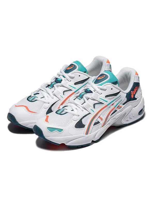 Кроссовки гель каяно 5 ог Asics — изображение 3 из 4, белый/зеленый