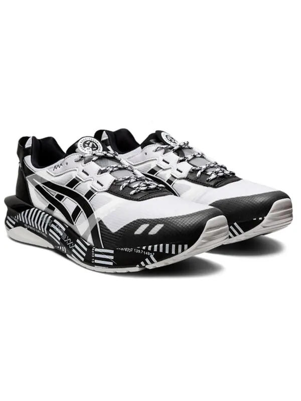 Кроссовки гель лайт 30 Asics — изображение 3 из 4, черный/белый